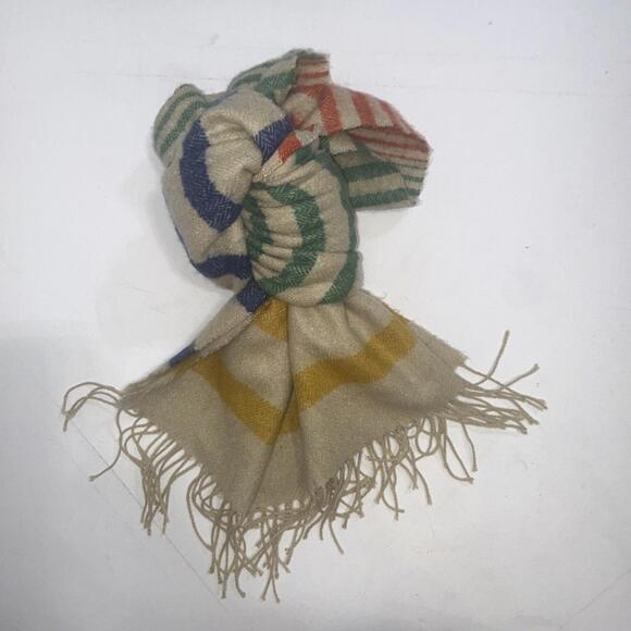Accessories - BDG Multicolor Striped Boho Gypsy Traveler‎ Fringe Scarf